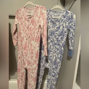 Brair and Antoinette Posh Peanut convertible 1 piece pajamas (18-24 mo)